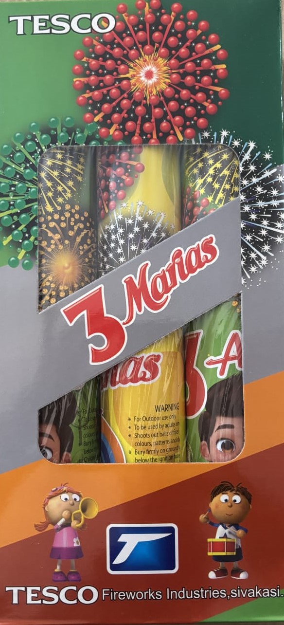 2 1/2 '(3pcs) Fancy (Tesco)